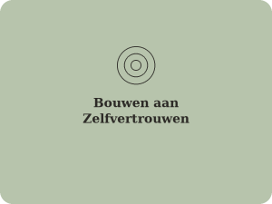 Bouwen aan Zelfvertrouwen